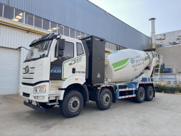 解放＆凌宇新能源攪拌車(chē)