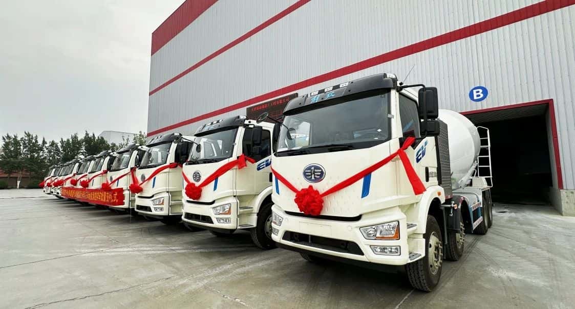 實(shí)力見證！中集車輛攪拌車再獲大客戶批量復(fù)購